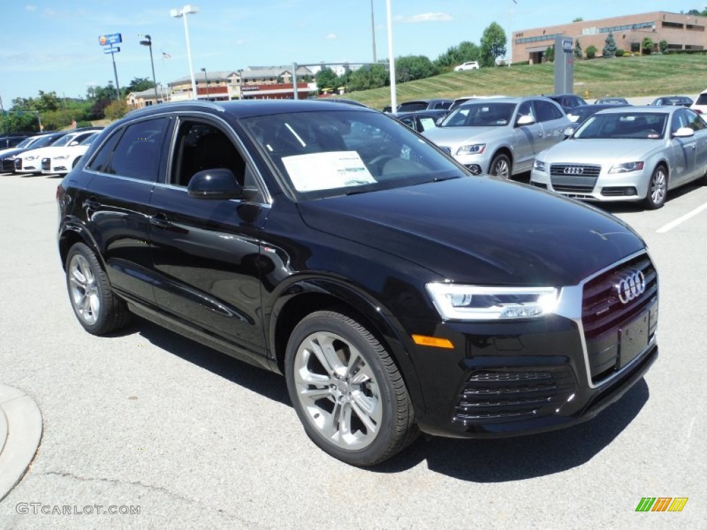 Brilliant Black 2016 Audi Q3 2.0 TSFI Prestige quattro Exterior Photo #106547982