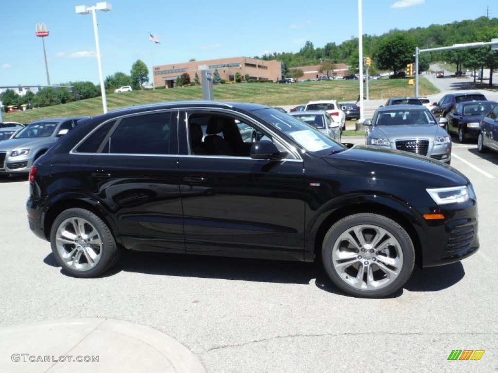 Brilliant Black 2016 Audi Q3 2.0 TSFI Prestige quattro Exterior Photo #106548046