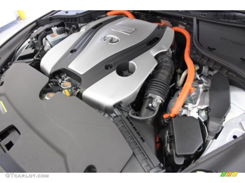 2014 Infiniti Q 50S Hybrid Engine Photos