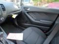 Black 2016 Kia Forte LX Sedan Door Panel