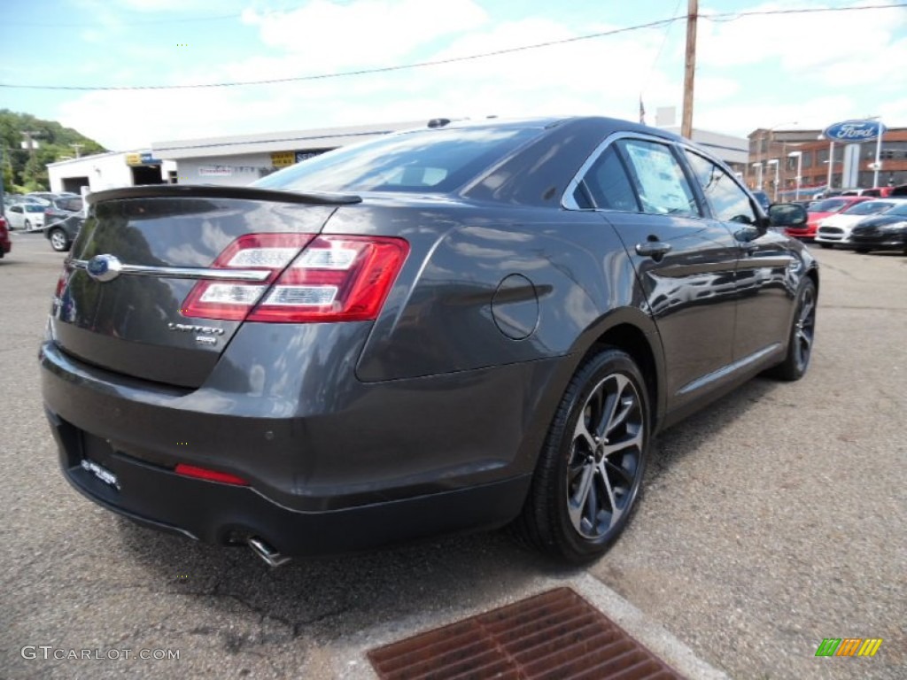 2015 Taurus Limited AWD - Magnetic Metallic / Charcoal Black photo #3