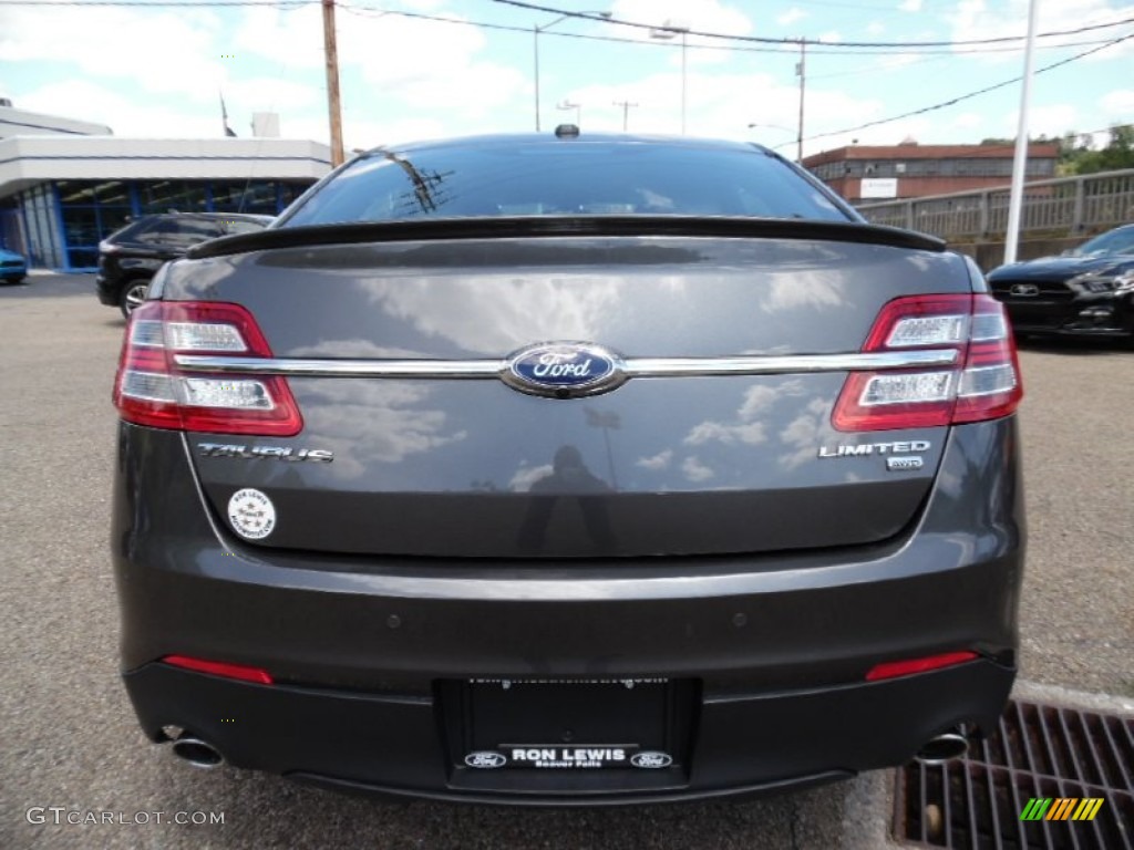 2015 Taurus Limited AWD - Magnetic Metallic / Charcoal Black photo #4