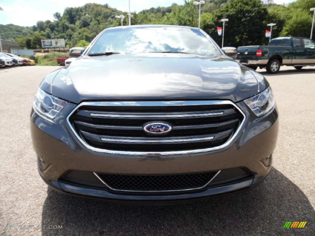 2015 Taurus Limited AWD - Magnetic Metallic / Charcoal Black photo #8