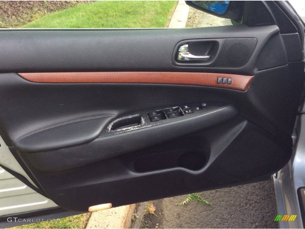 2007 G 35 x Sedan - Liquid Platinum Metallic / Graphite Black photo #7