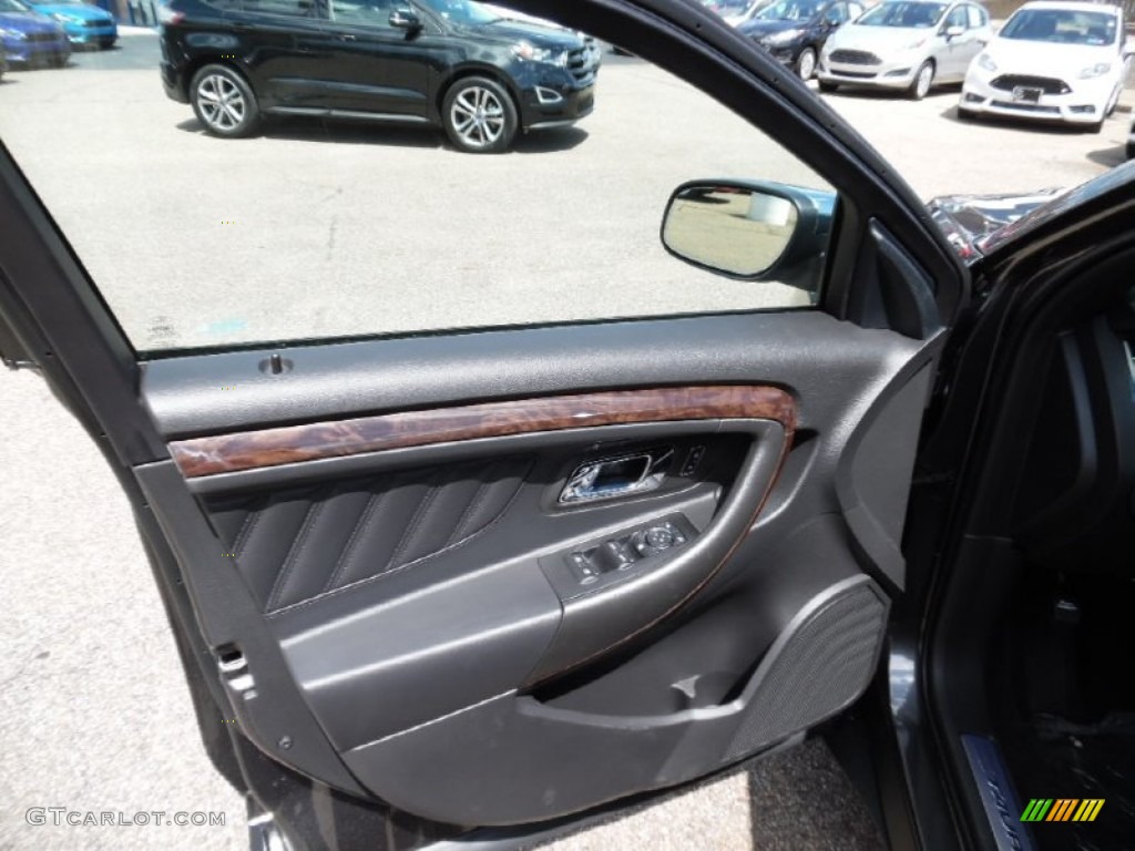 2015 Taurus Limited AWD - Magnetic Metallic / Charcoal Black photo #14