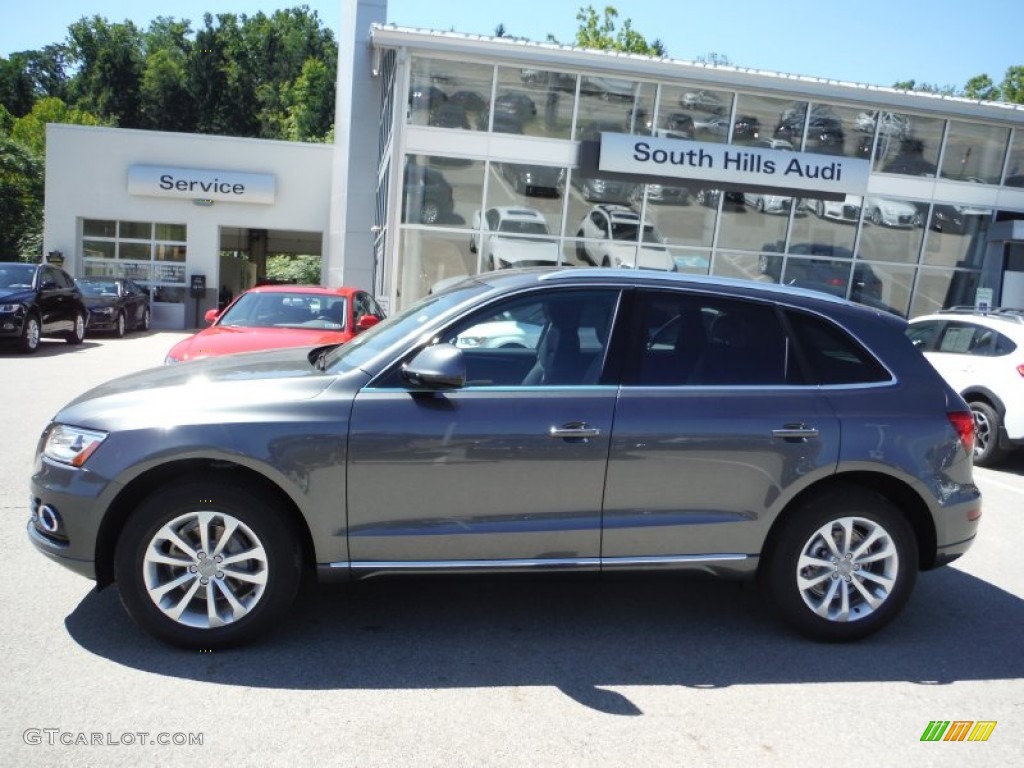 2016 Q5 2.0 TFSI Premium quattro - Daytona Gray Pearl / Black photo #2