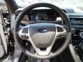 2015 Ford Taurus Charcoal Black Interior Steering Wheel Photo