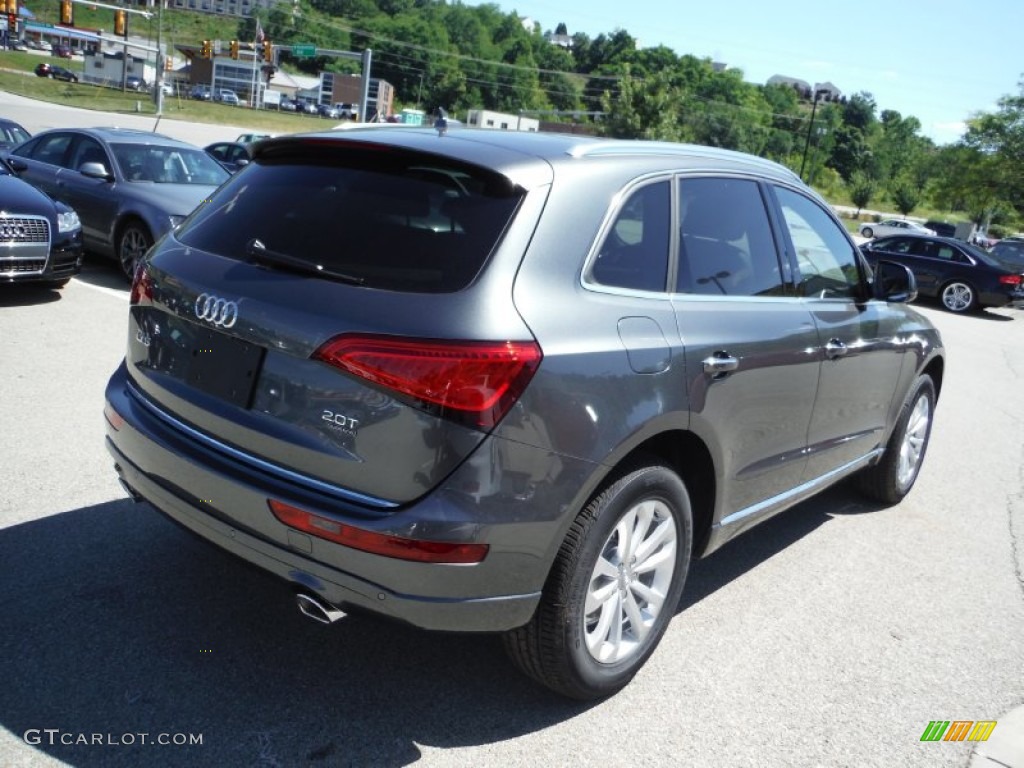 2016 Q5 2.0 TFSI Premium quattro - Daytona Gray Pearl / Black photo #12