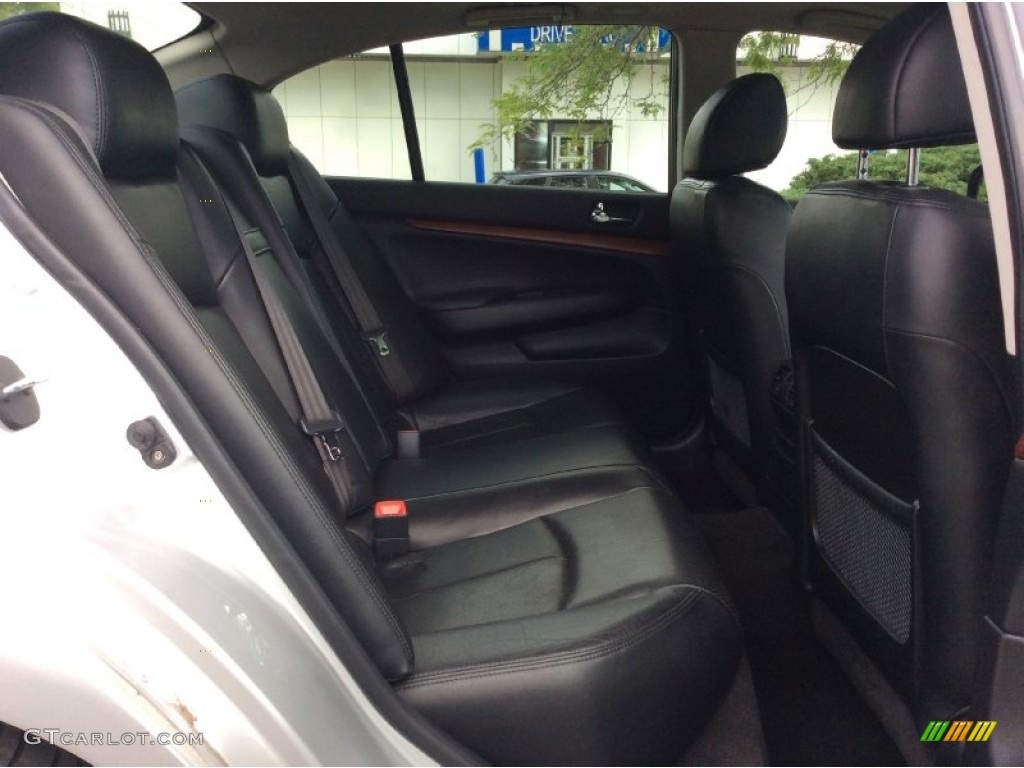 2007 G 35 x Sedan - Liquid Platinum Metallic / Graphite Black photo #24