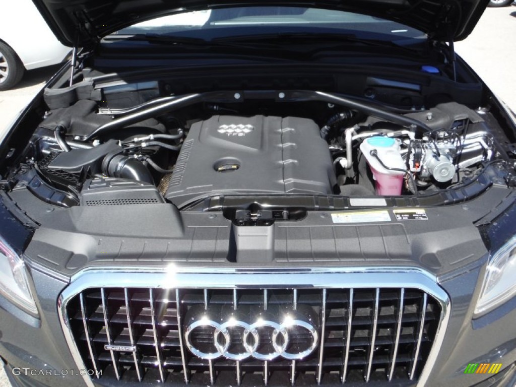 2016 Q5 2.0 TFSI Premium quattro - Daytona Gray Pearl / Black photo #16