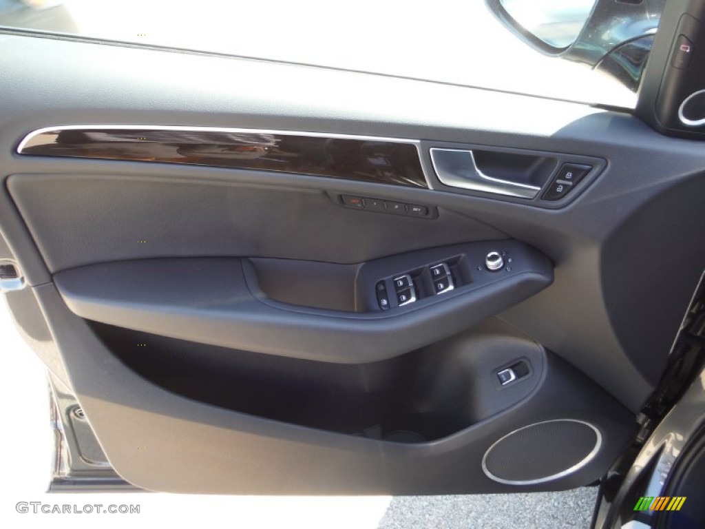 2016 Audi Q5 2.0 TFSI Premium quattro Black Door Panel Photo #106550476