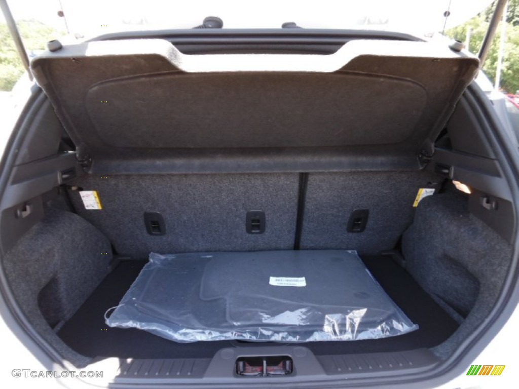 2015 Fiesta ST Hatchback - Oxford White / ST Charcoal Black photo #5