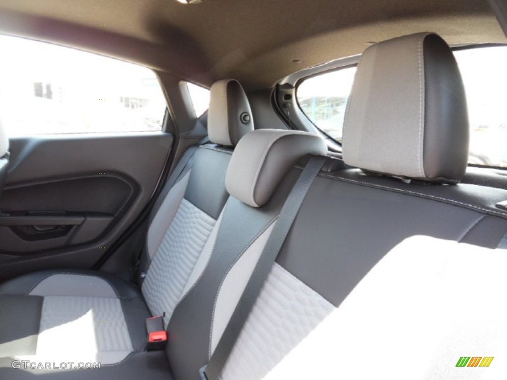 2015 Fiesta ST Hatchback - Oxford White / ST Charcoal Black photo #13