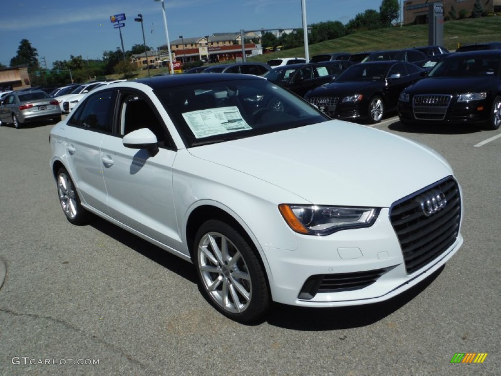 Glacier White Metallic 2016 Audi A3 2.0 Premium quattro Exterior Photo #106550950