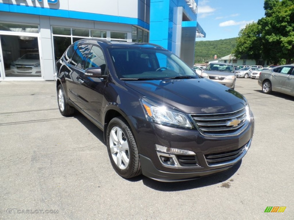Tungsten Metallic 2016 Chevrolet Traverse LT AWD Exterior Photo #106551889