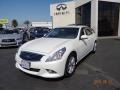 Moonlight White 2012 Infiniti G 37 Journey Sedan
