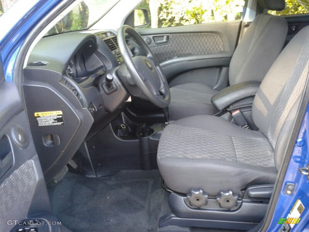 2006 Sportage LX - Smart Blue / Black photo #13