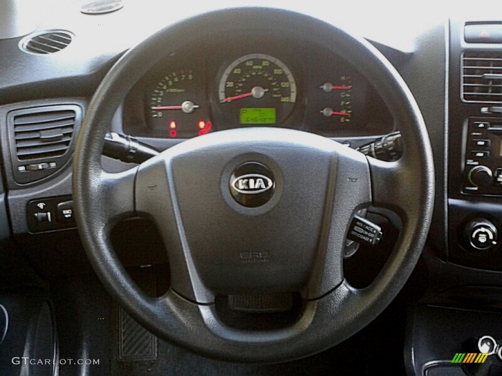 2006 Sportage LX - Smart Blue / Black photo #15