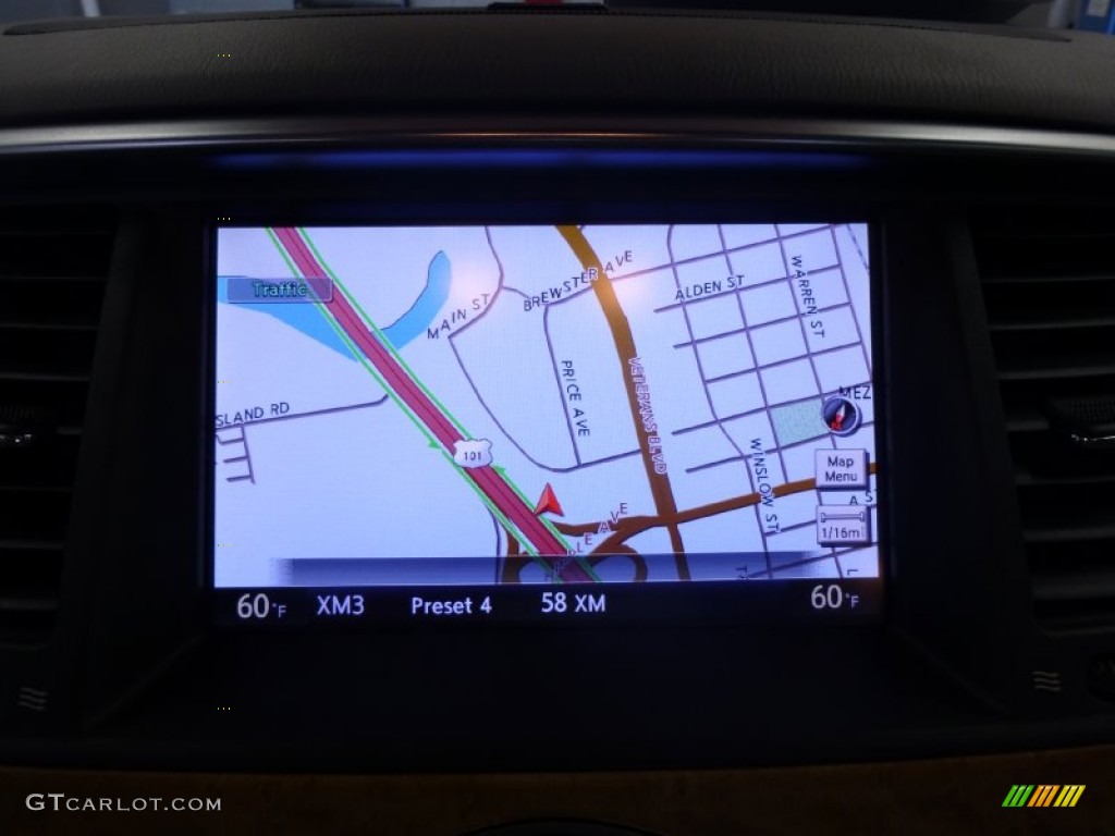 2012 QX 56 4WD - Platinum Graphite / Wheat photo #9
