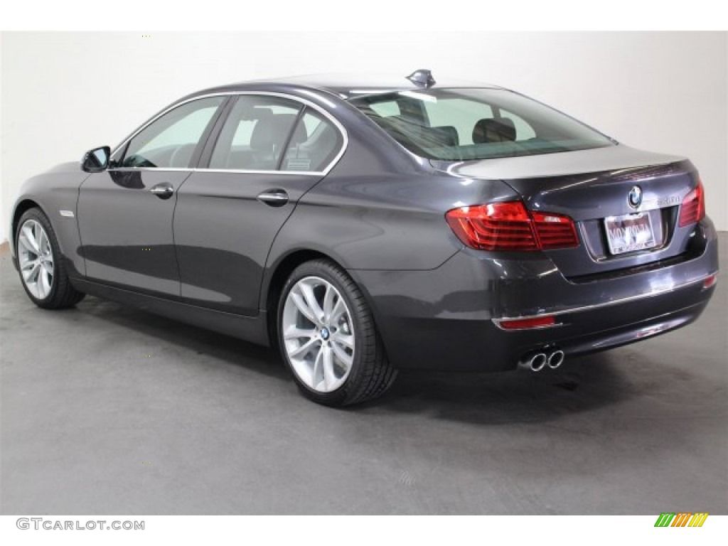 2015 5 Series 535d Sedan - Dark Graphite Metallic / Black photo #3