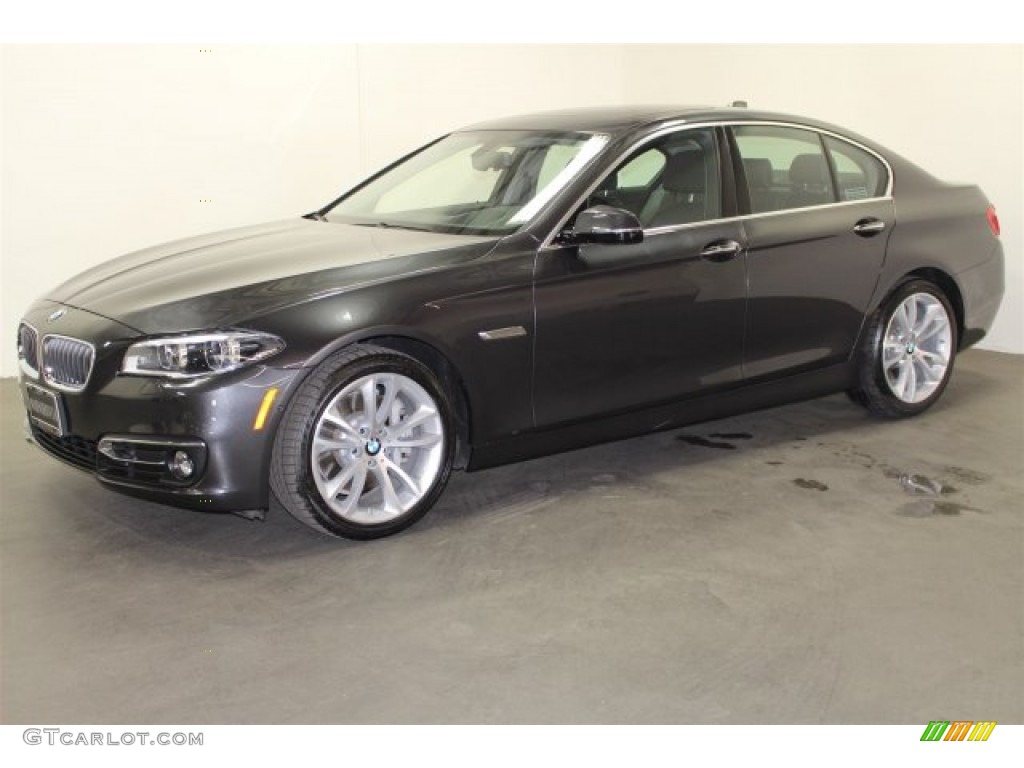 2015 5 Series 535d Sedan - Dark Graphite Metallic / Black photo #5