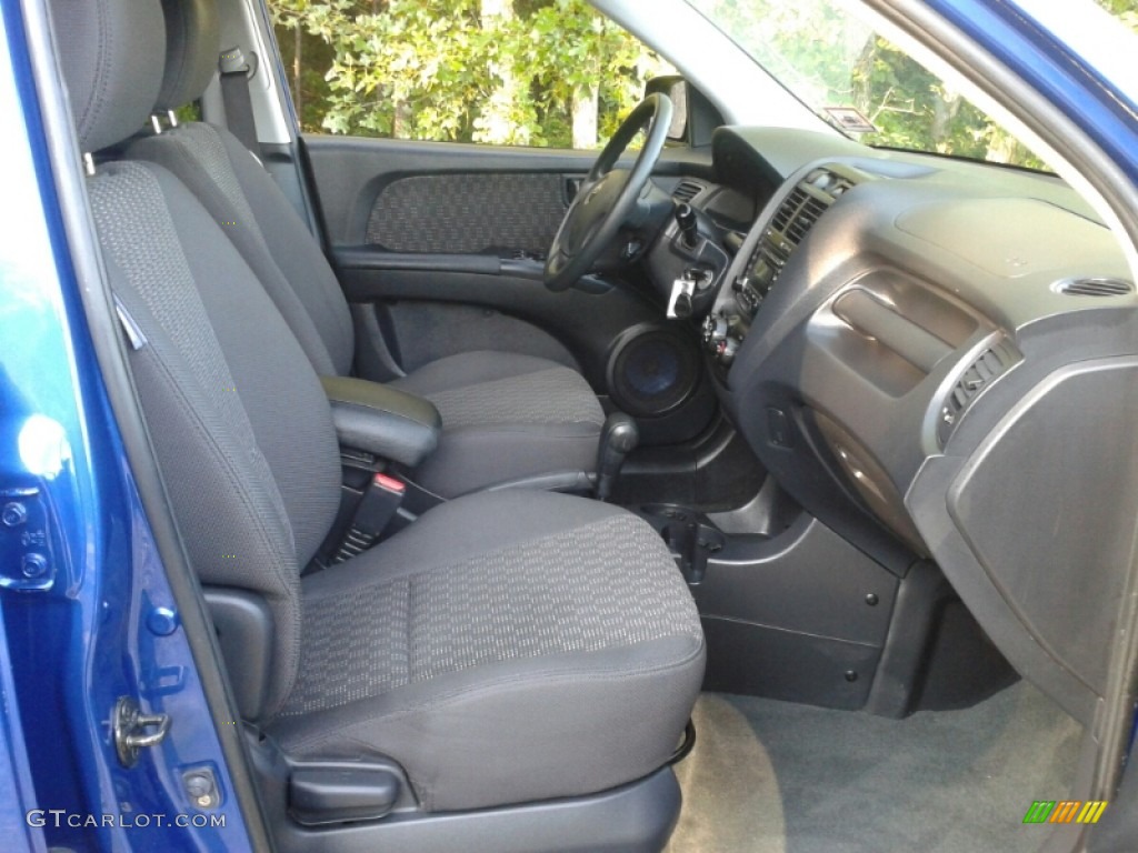 2006 Sportage LX - Smart Blue / Black photo #22