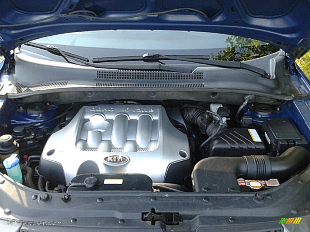 2006 Sportage LX - Smart Blue / Black photo #31