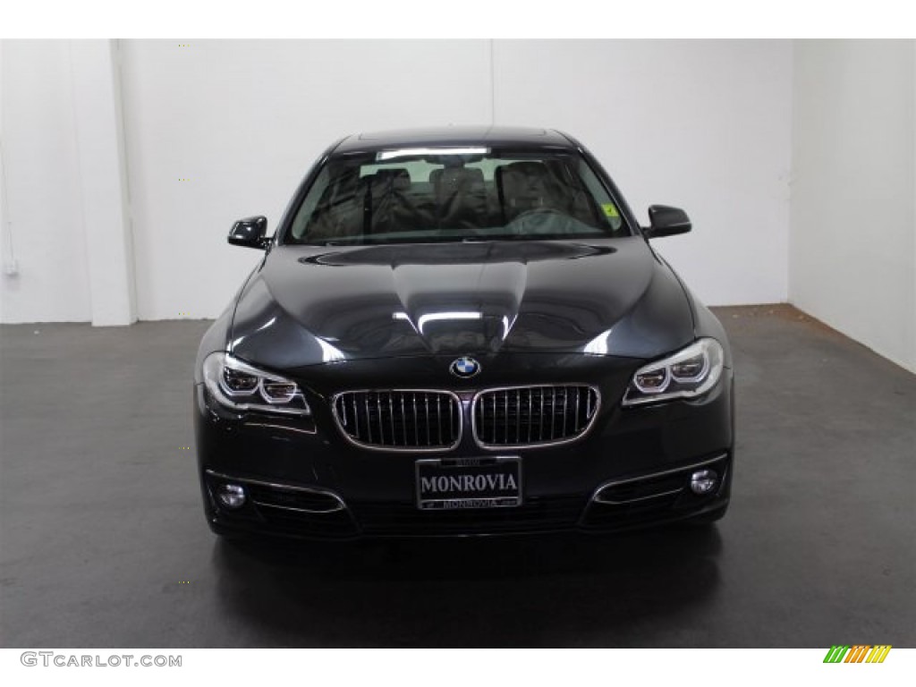2015 5 Series 535d Sedan - Dark Graphite Metallic / Black photo #7