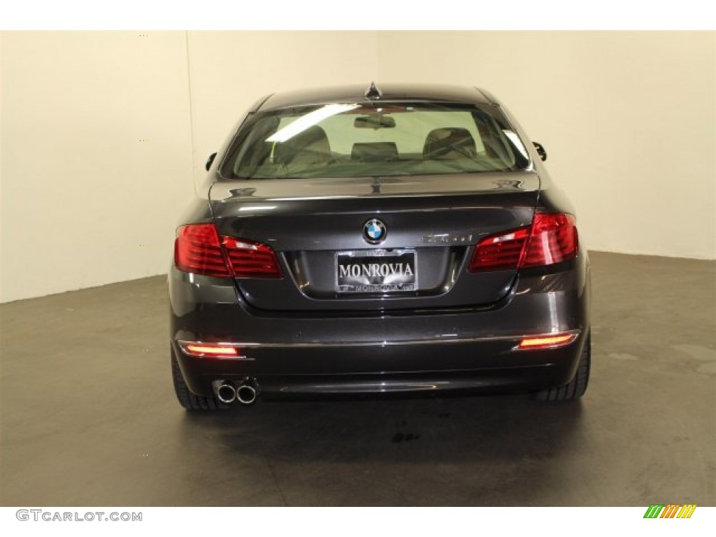2015 5 Series 535d Sedan - Dark Graphite Metallic / Black photo #8