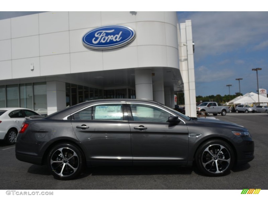 2015 Taurus SEL - Magnetic Metallic / Charcoal Black photo #2
