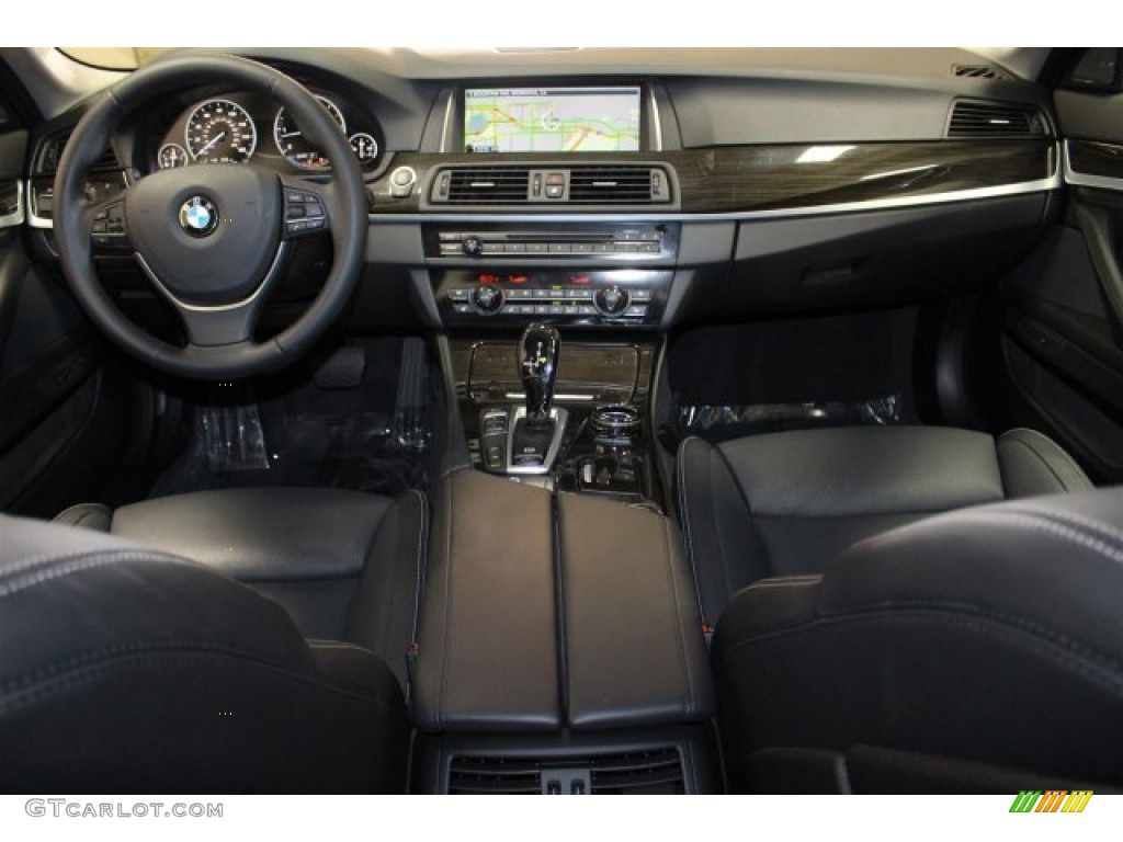 2015 5 Series 535d Sedan - Dark Graphite Metallic / Black photo #10