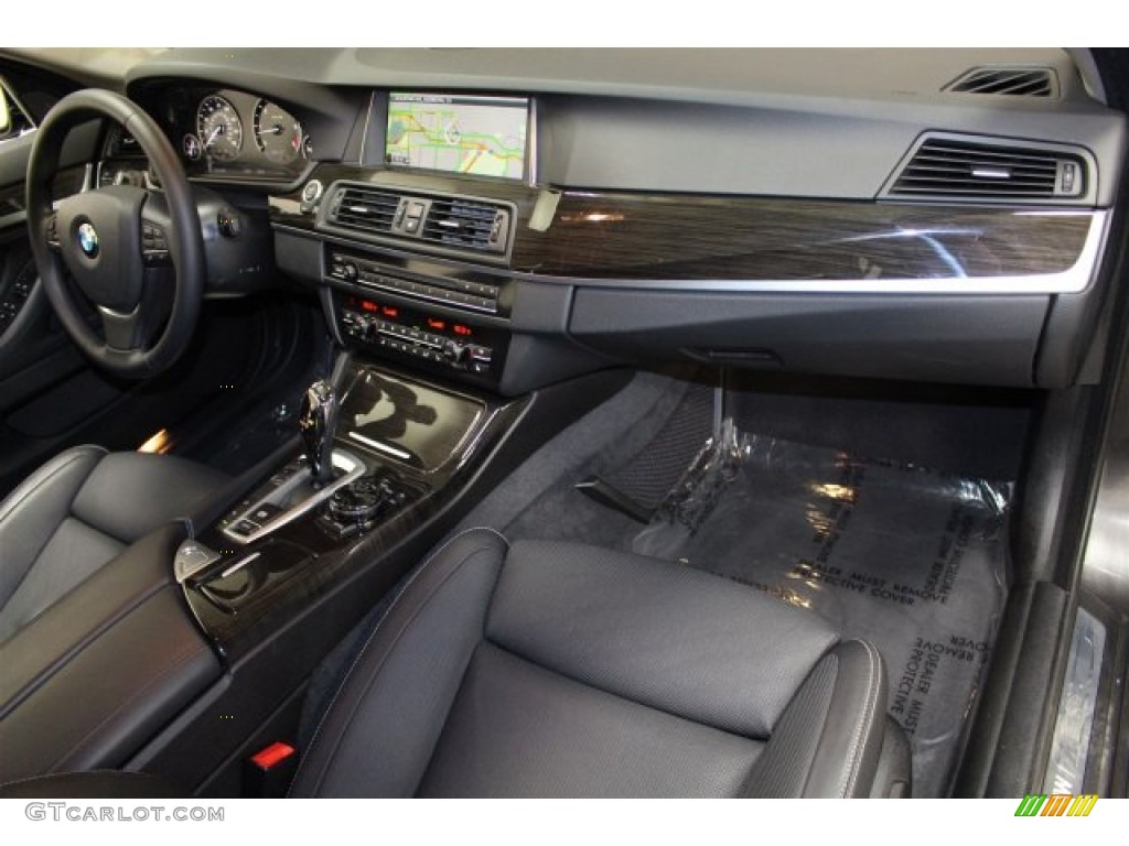 2015 5 Series 535d Sedan - Dark Graphite Metallic / Black photo #11