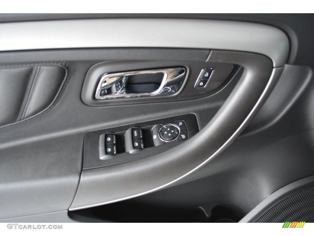 2015 Taurus SEL - Magnetic Metallic / Charcoal Black photo #6