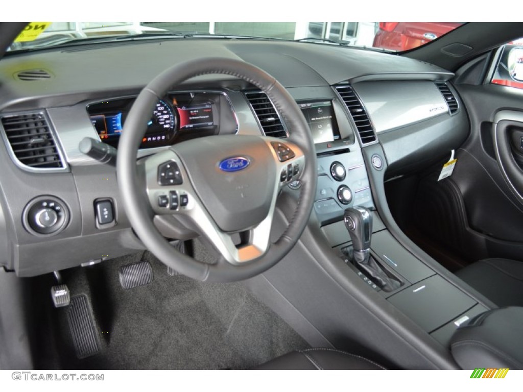 2015 Taurus SEL - Magnetic Metallic / Charcoal Black photo #8