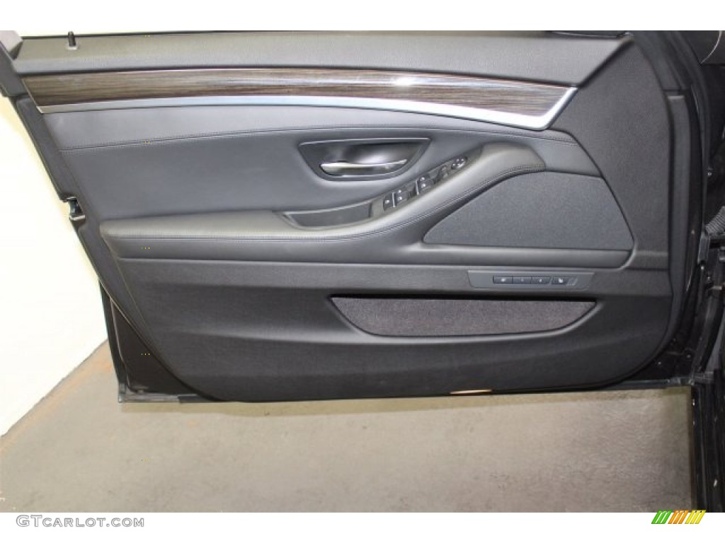 2015 5 Series 535d Sedan - Dark Graphite Metallic / Black photo #16