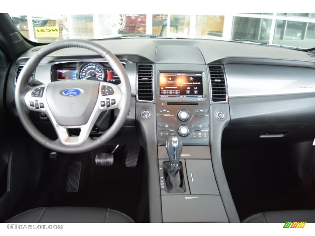 2015 Taurus SEL - Magnetic Metallic / Charcoal Black photo #9