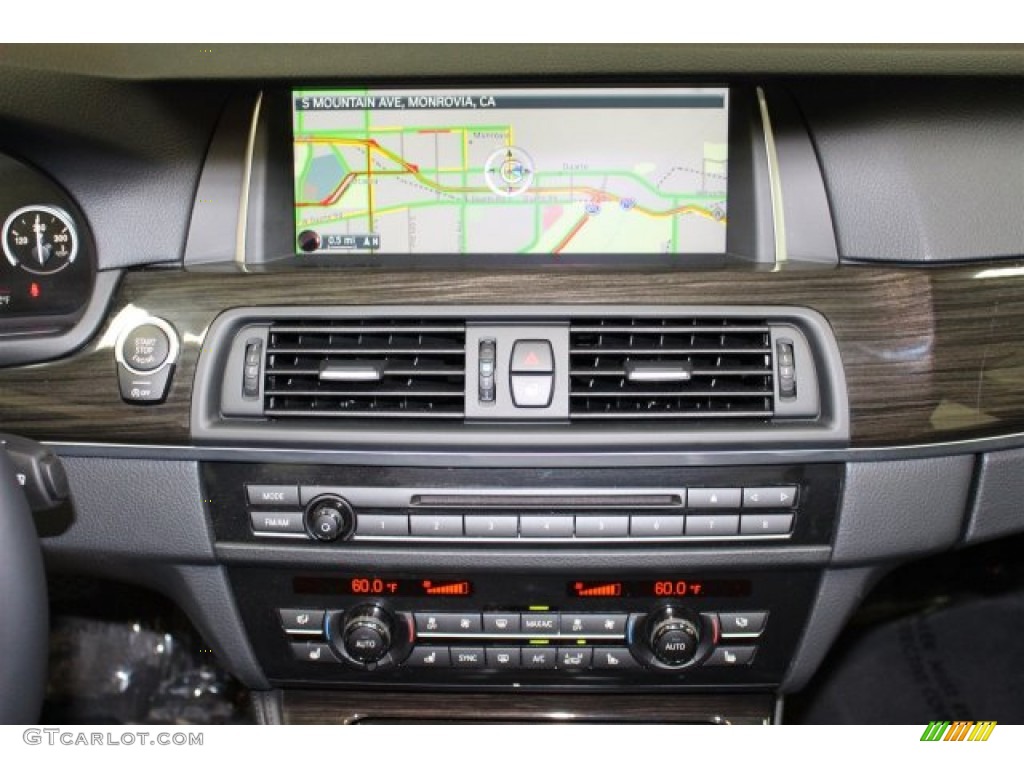 2015 5 Series 535d Sedan - Dark Graphite Metallic / Black photo #23