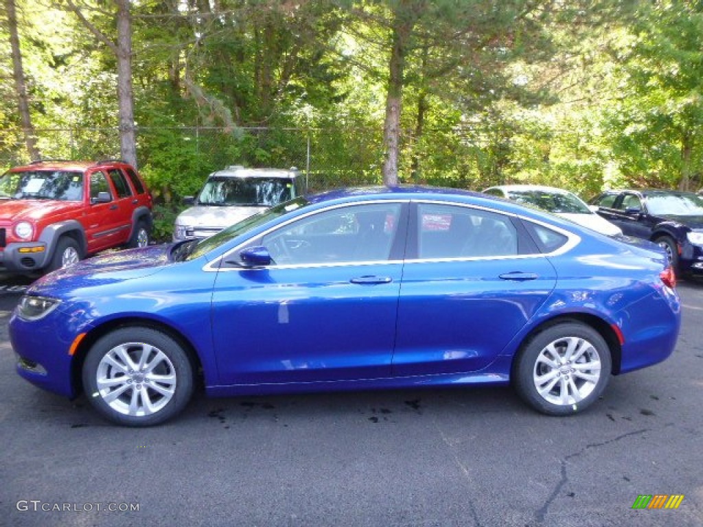 Vivid Blue Pearl 2016 Chrysler 200 Limited Exterior Photo #106556188
