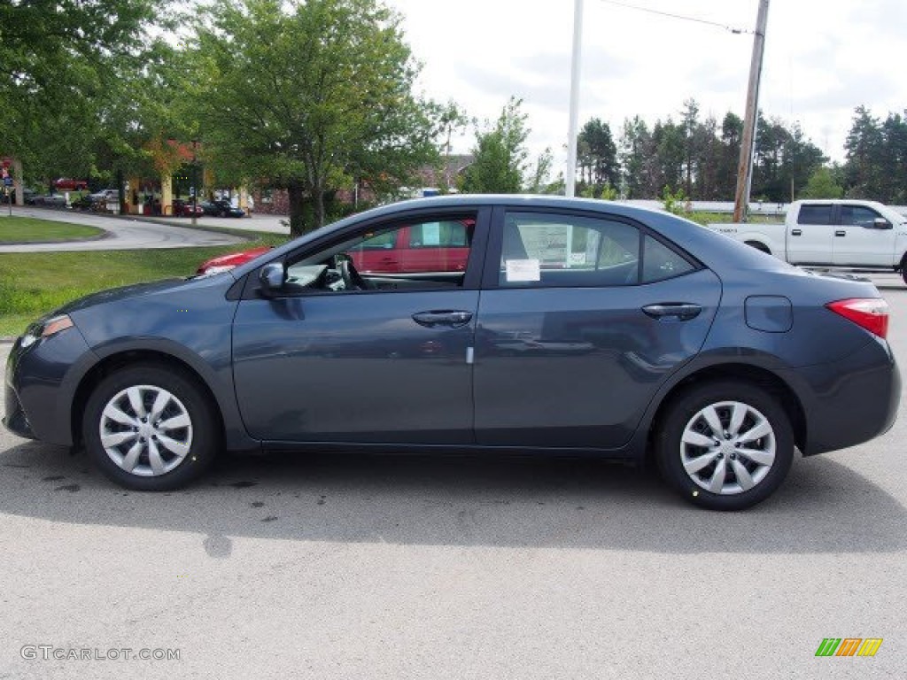 Slate Metallic 2016 Toyota Corolla LE Exterior Photo #106557694