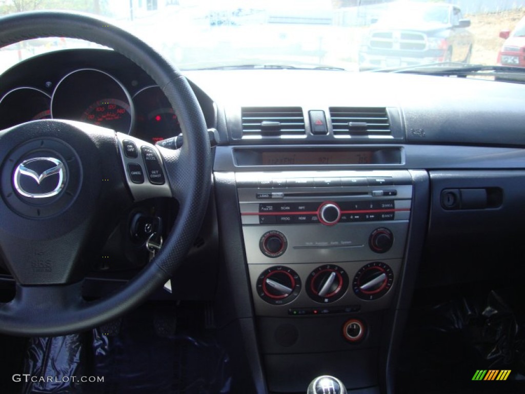 2008 MAZDA3 s Touring Sedan - Phantom Purple Mica / Black photo #14