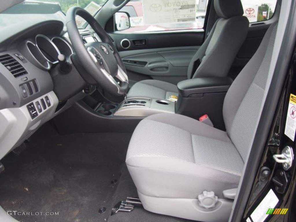 Graphite Interior 2015 Toyota Tacoma V6 Access Cab 4x4 Photo #106558612