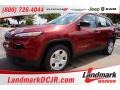 Deep Cherry Red Crystal Pearl - Cherokee Sport Photo No. 1