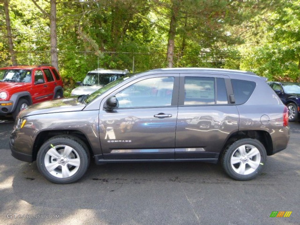 Granite Crystal Metallic 2016 Jeep Compass Sport 4x4 Exterior Photo #106560100
