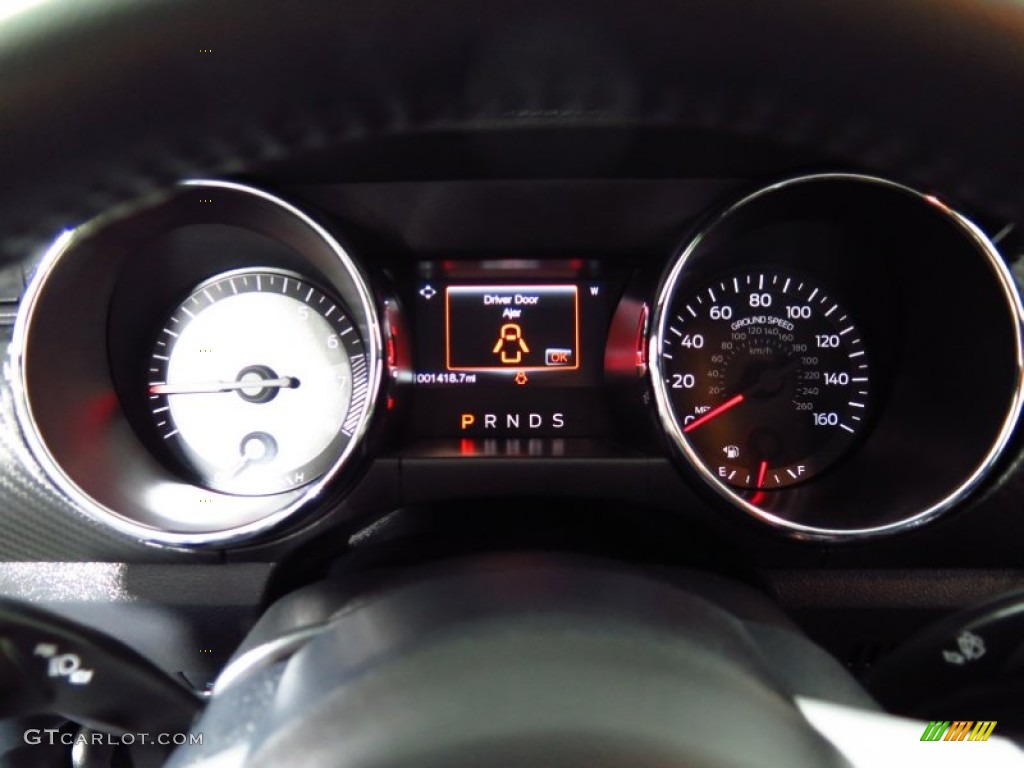 2015 Mustang V6 Coupe - Deep Impact Blue Metallic / Ebony photo #22