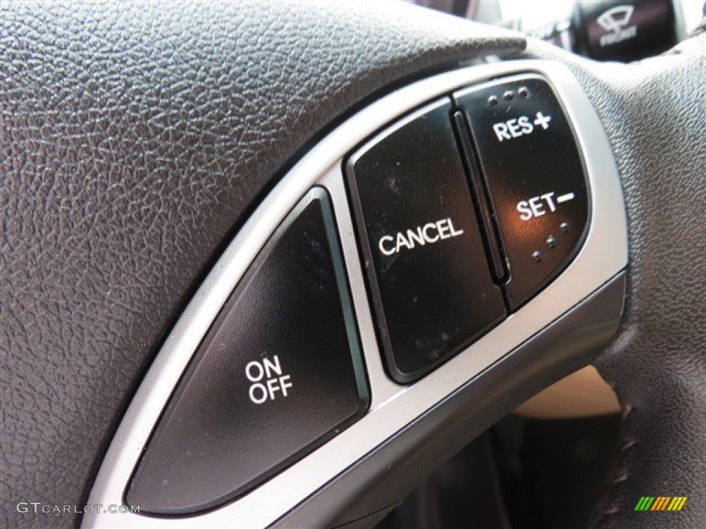 2012 Elantra GLS - Harbor Gray Metallic / Gray photo #23
