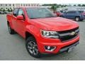 Red Hot 2016 Chevrolet Colorado Z71 Crew Cab Exterior