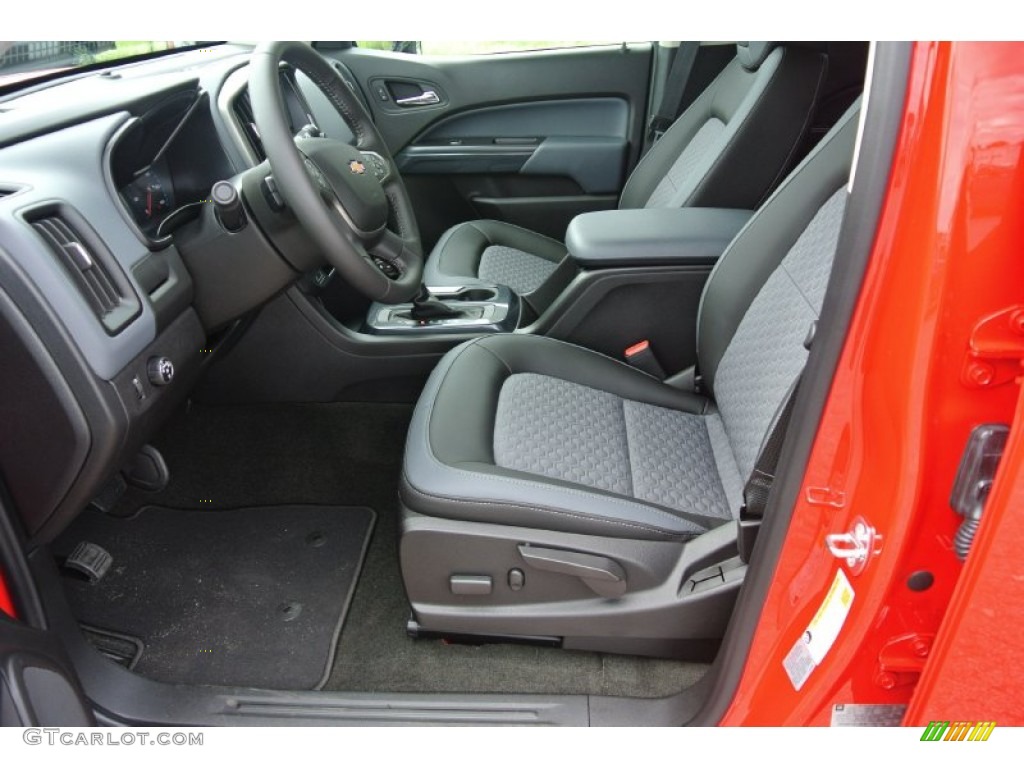 2016 Colorado Z71 Crew Cab - Red Hot / Jet Black photo #7