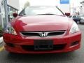 2006 San Marino Red Honda Accord EX V6 Coupe  photo #2