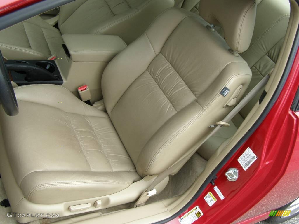 2006 Accord EX V6 Coupe - San Marino Red / Ivory photo #9