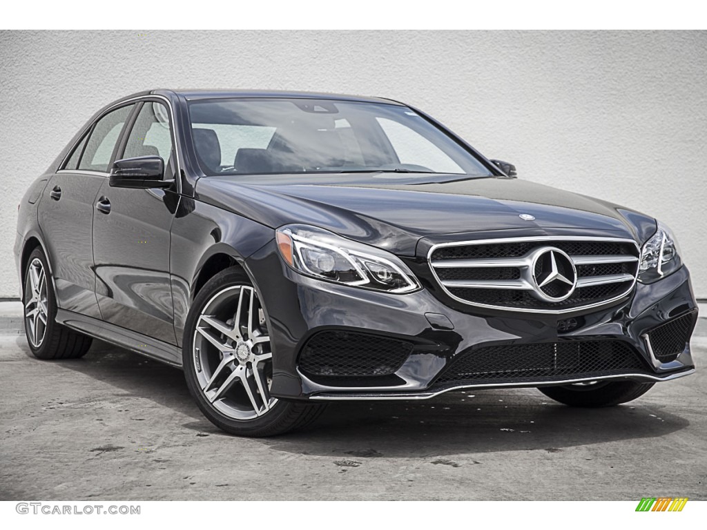 2016 E 350 Sedan - Black / Black photo #13